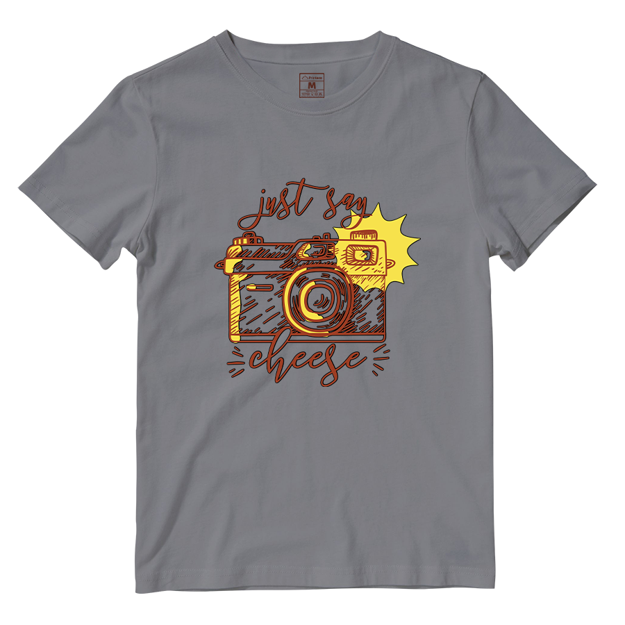 Cotton Shirt: Just Say Cheese