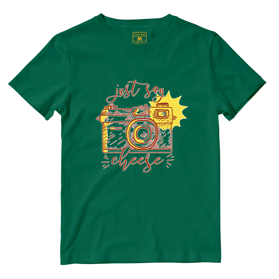 Cotton Shirt: Just Say Cheese