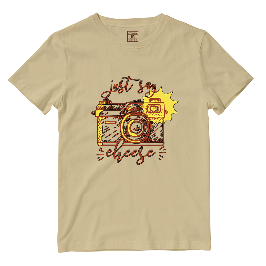 Cotton Shirt: Just Say Cheese
