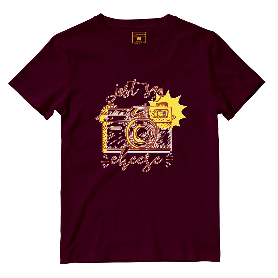 Cotton Shirt: Just Say Cheese