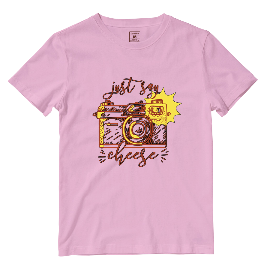 Cotton Shirt: Just Say Cheese