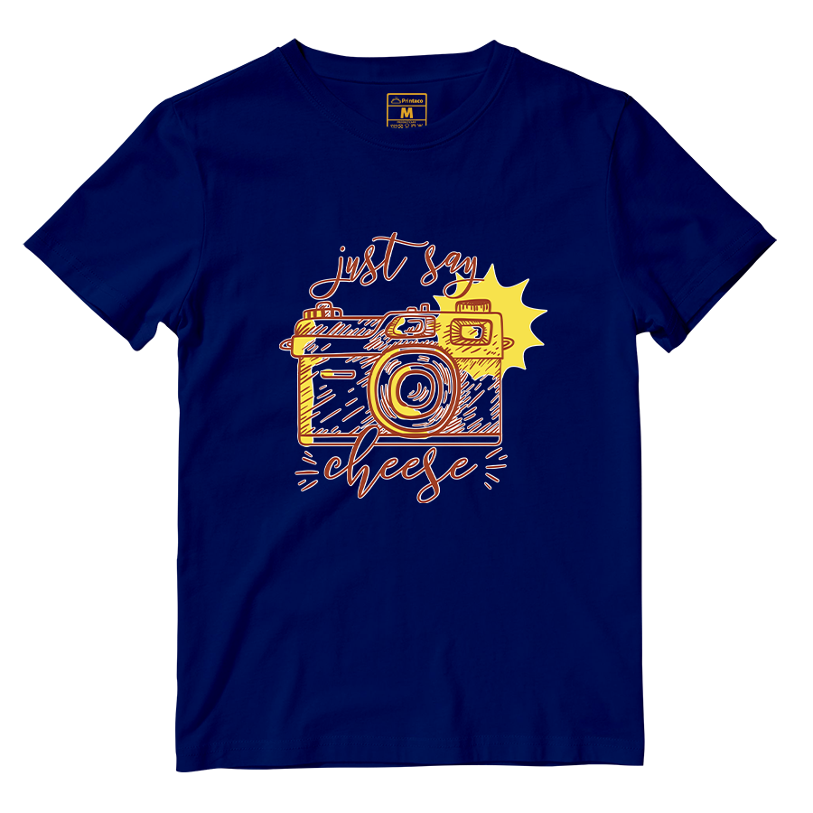 Cotton Shirt: Just Say Cheese