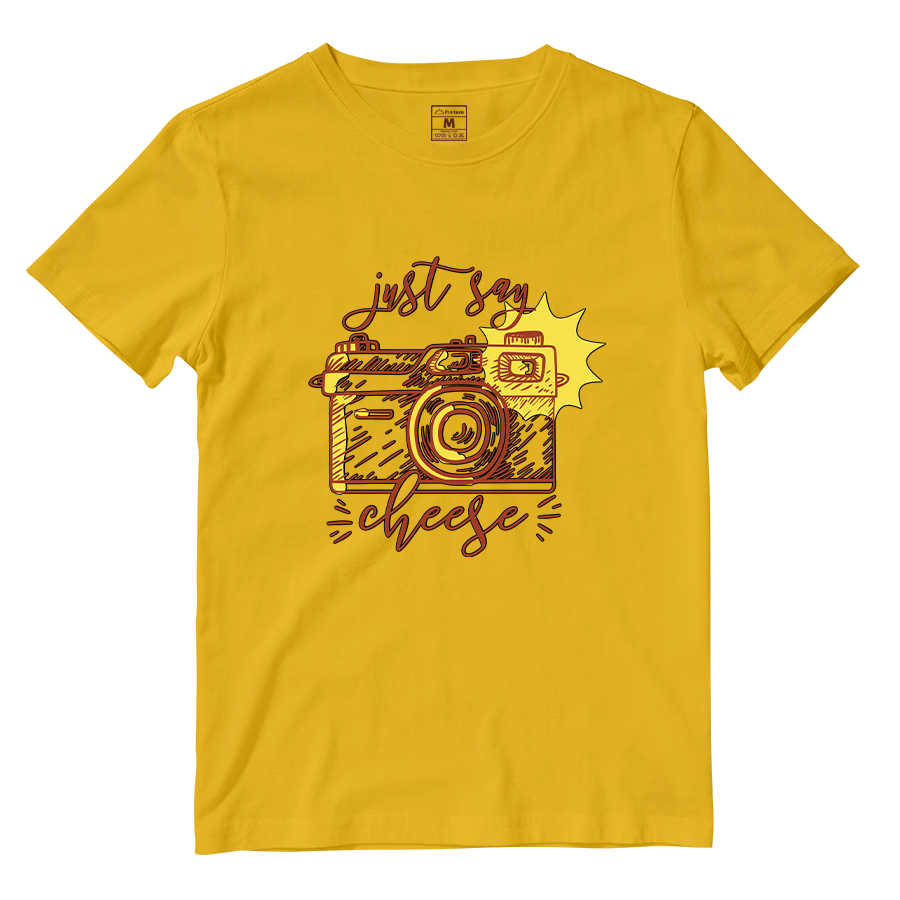 Cotton Shirt: Just Say Cheese