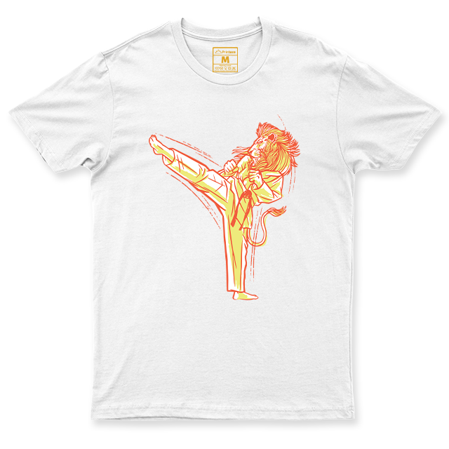 Drifit Shirt: Karate Lion