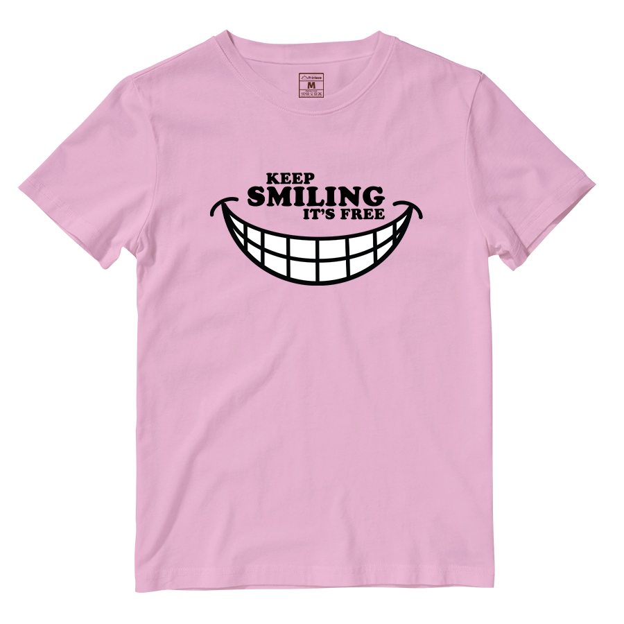 Cotton Shirt: Keep Smiling