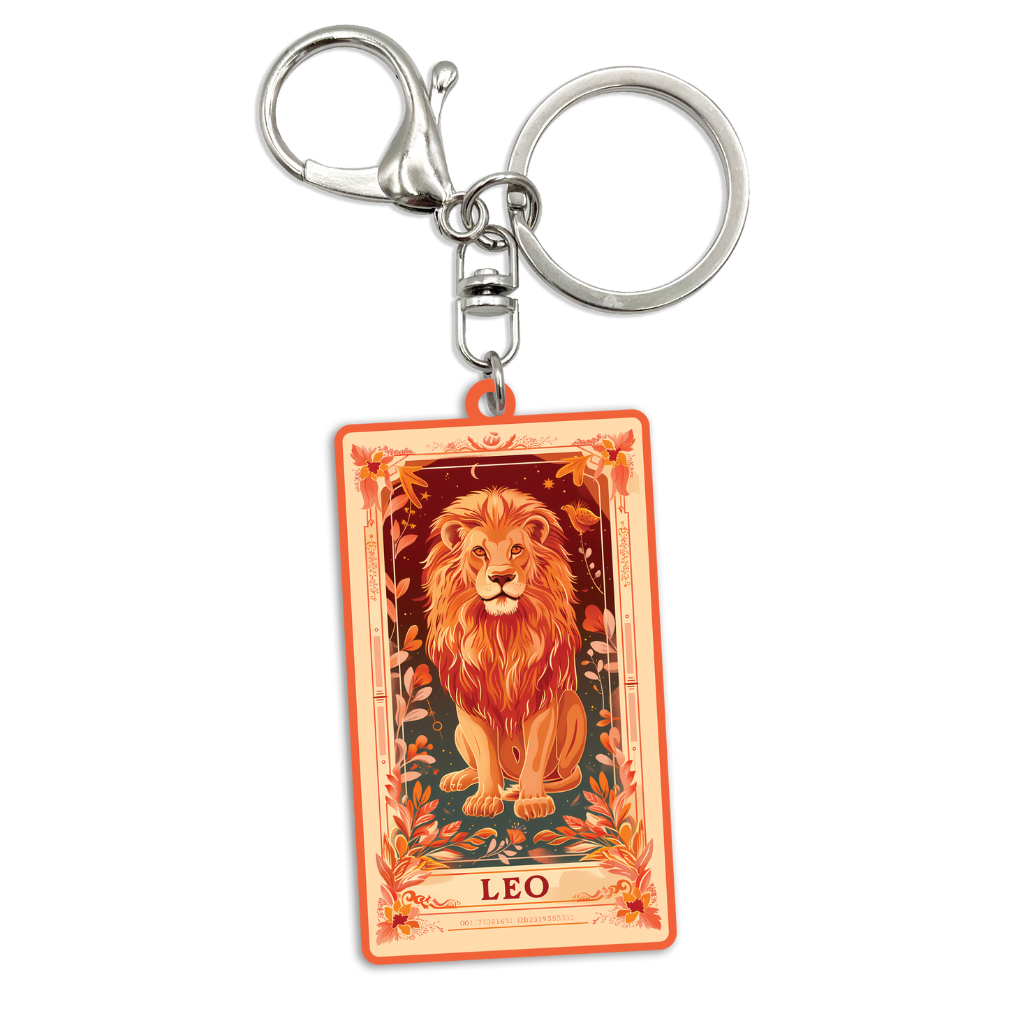 Acrylic Bag Charm: Leo