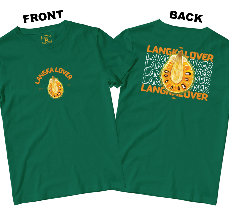 Cotton Shirt: Langka Lover (Front and Back)