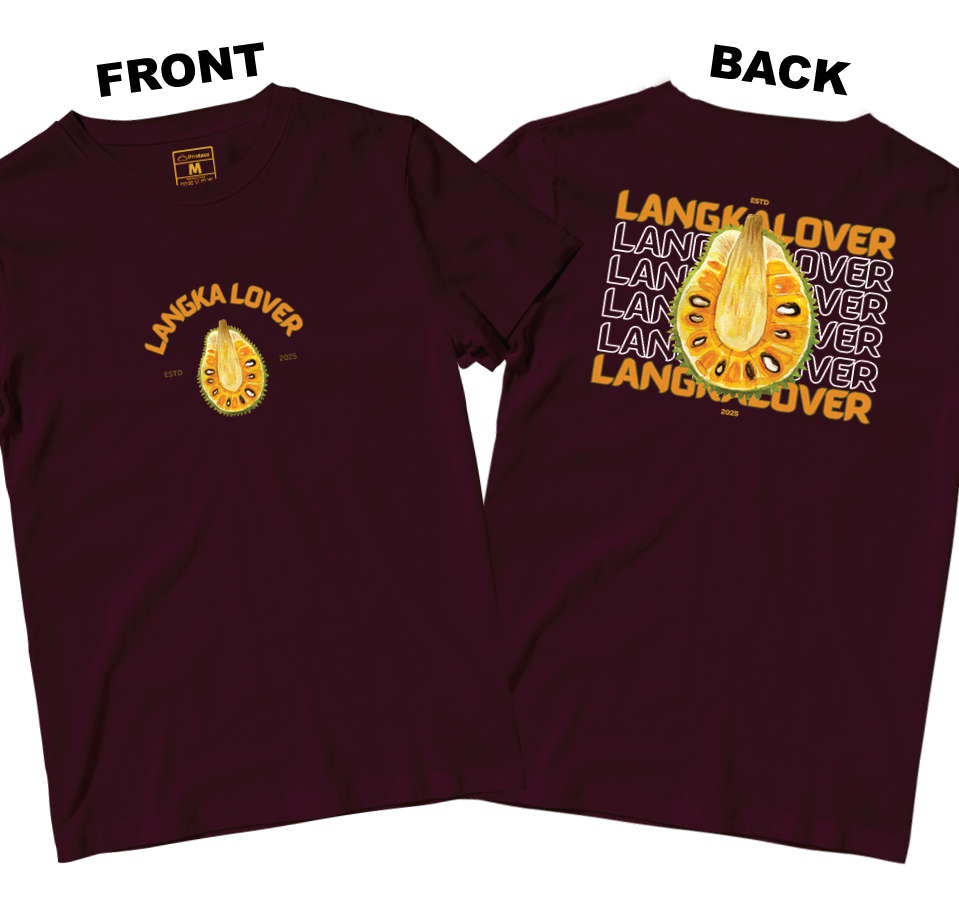 Cotton Shirt: Langka Lover (Front and Back)