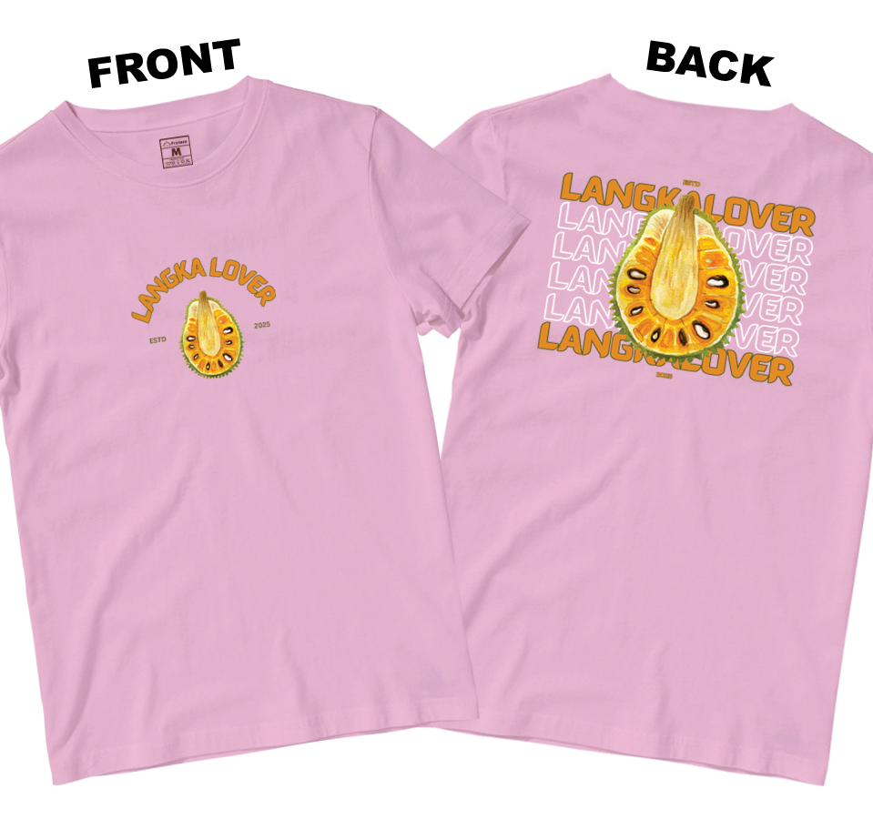 Cotton Shirt: Langka Lover (Front and Back)