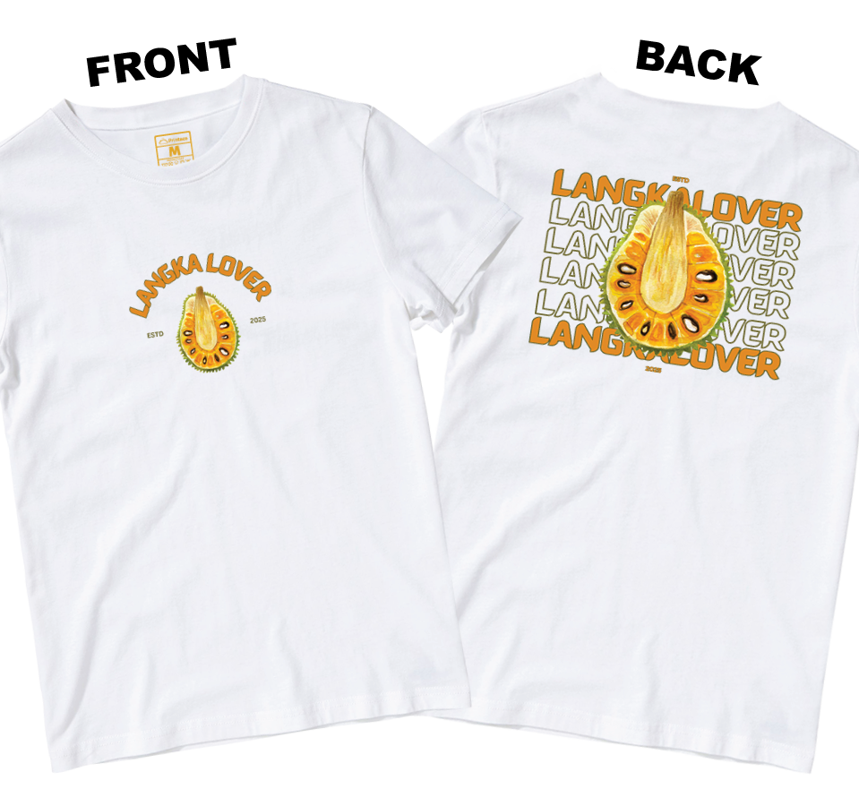 Cotton Shirt: Langka Lover (Front and Back)