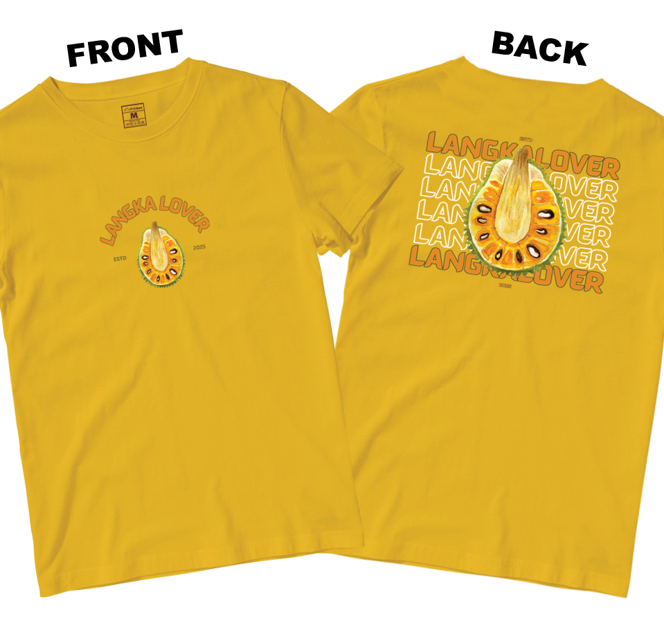Cotton Shirt: Langka Lover (Front and Back)