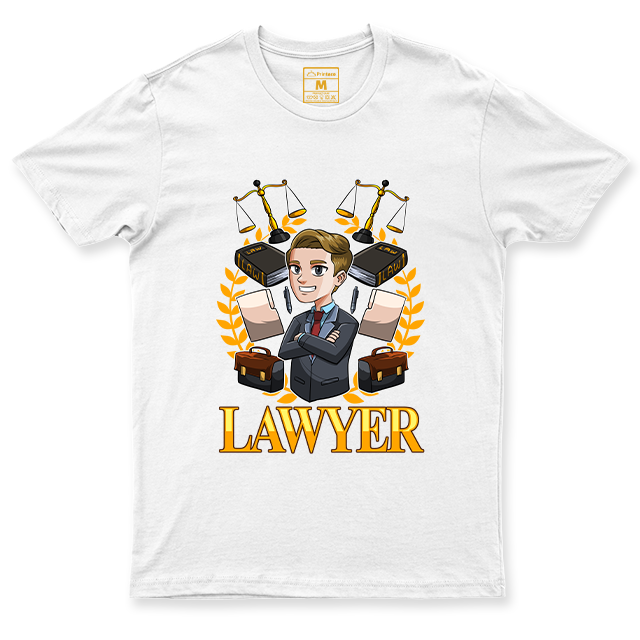 C. Spandex Shirt: Lawyer Male