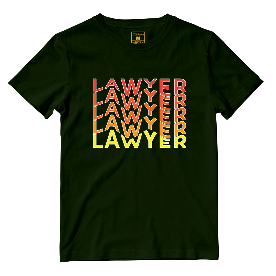 Cotton Shirt: Lawyer Wave