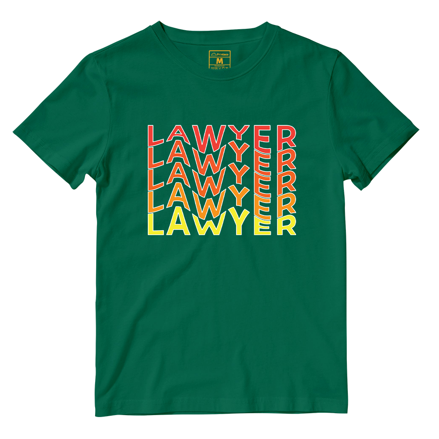Cotton Shirt: Lawyer Wave