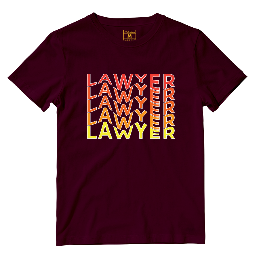 Cotton Shirt: Lawyer Wave