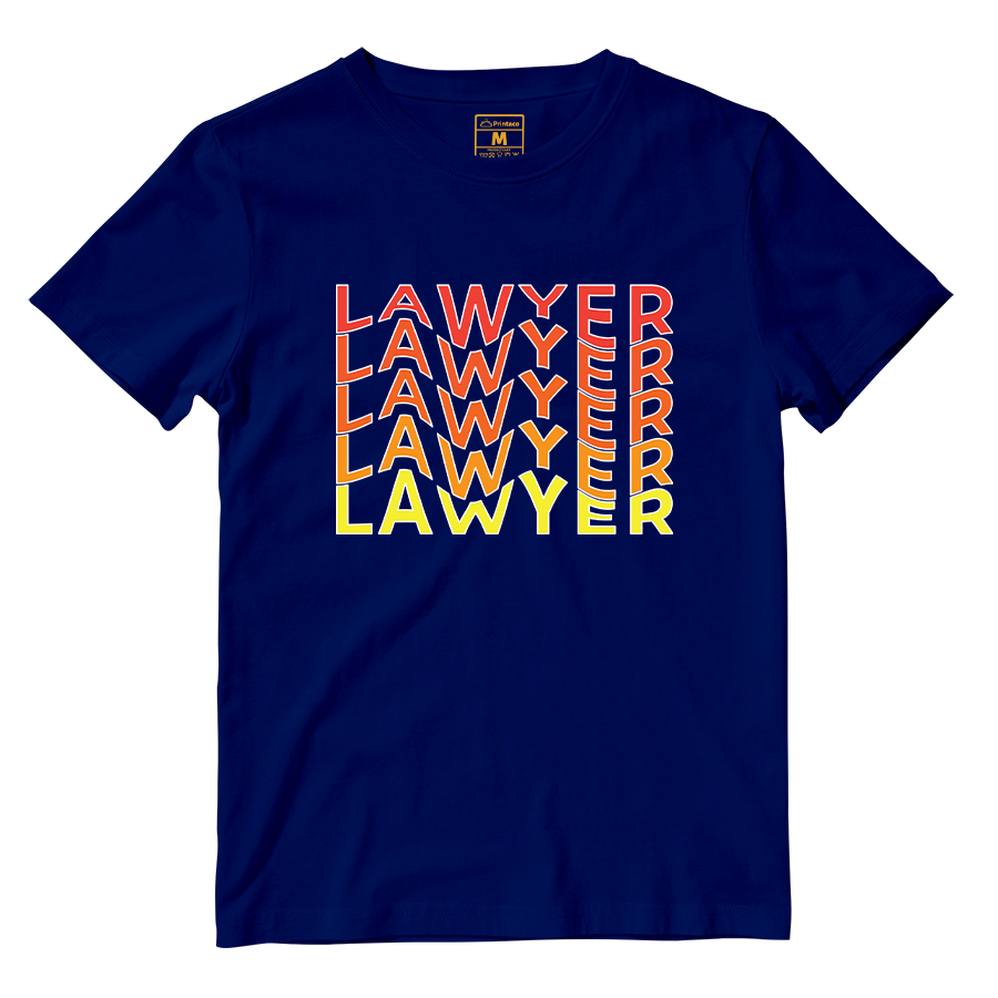 Cotton Shirt: Lawyer Wave