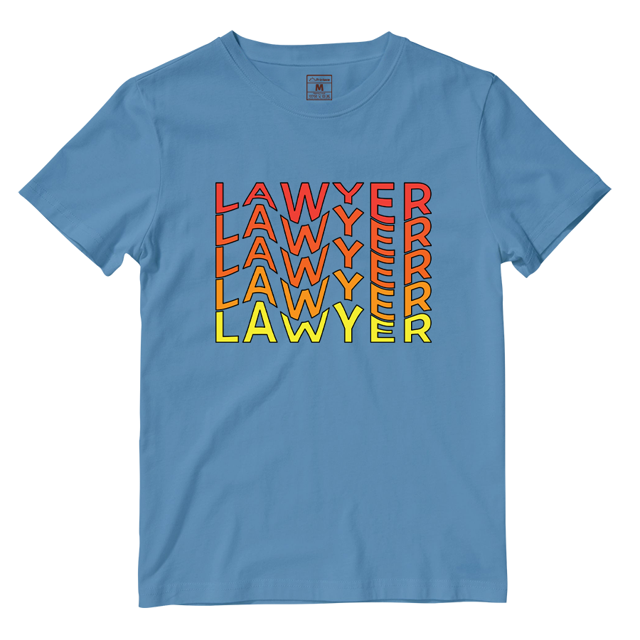 Cotton Shirt: Lawyer Wave