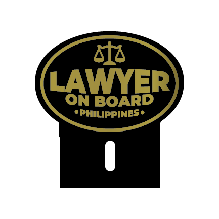 Acrylic Car Emblem: Lawyer Ver. 3