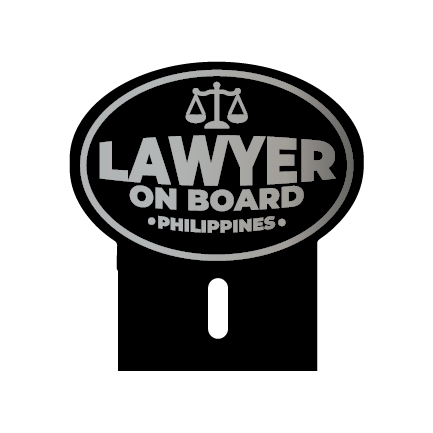 Acrylic Car Emblem: Lawyer Ver. 3