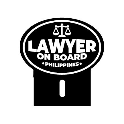 Acrylic Car Emblem: Lawyer Ver. 3