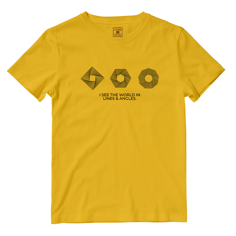 Cotton Shirt: Lines and Angles