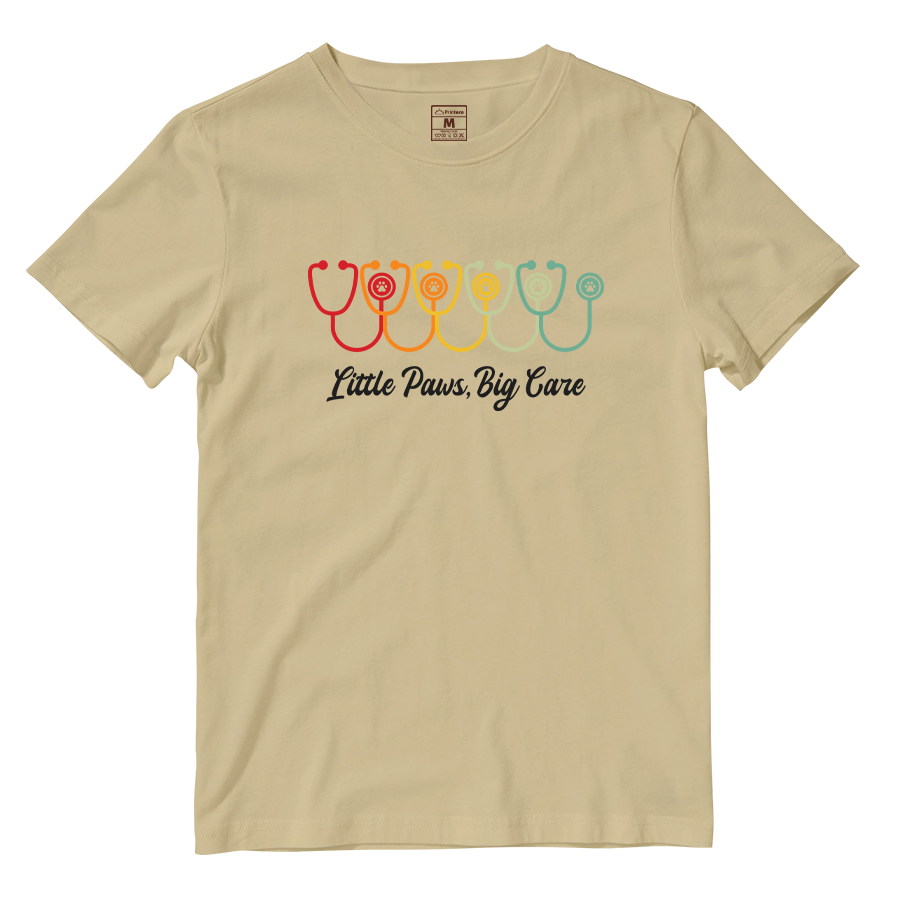 Cotton Shirt: Little Paws, Big Care