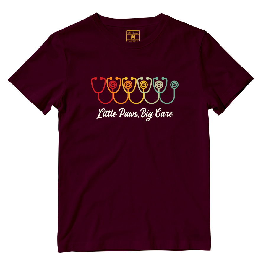 Cotton Shirt: Little Paws, Big Care