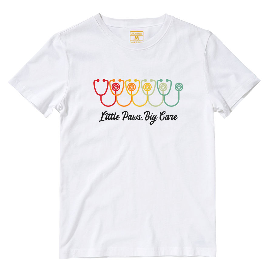 Cotton Shirt: Little Paws, Big Care