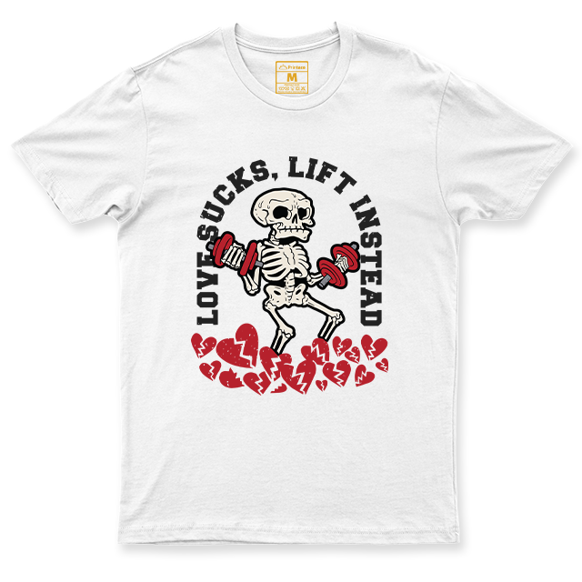 Drifit Shirt: Love Sucks Gym