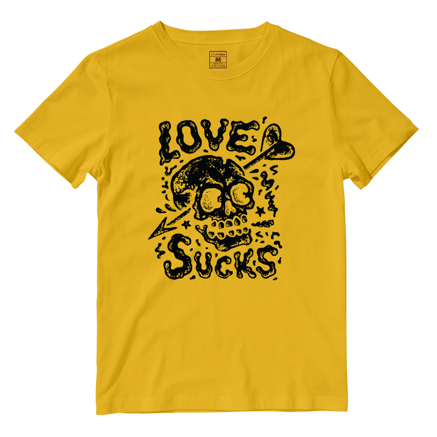 Cotton Shirt: Love sucks