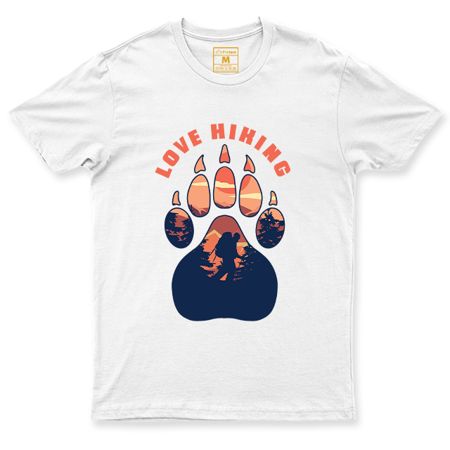 Drifit Shirt: Love Hiking