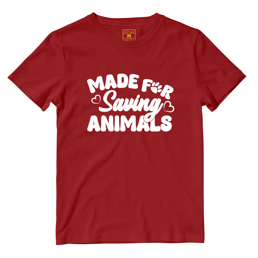 Cotton Shirt: Made For Saving Animals