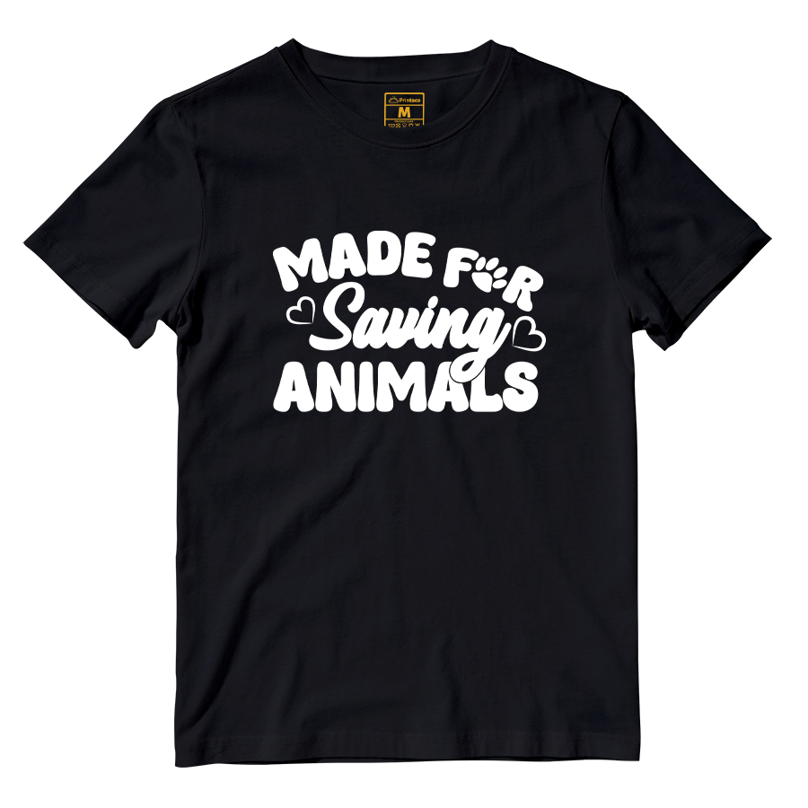 Cotton Shirt: Made For Saving Animals
