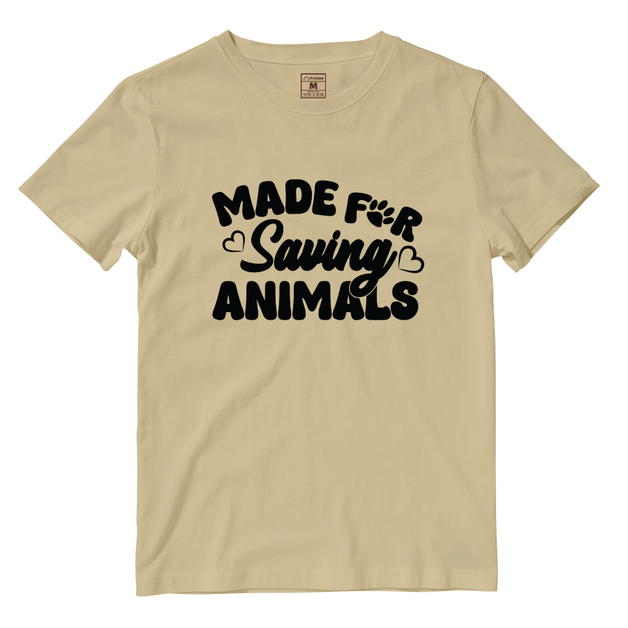 Cotton Shirt: Made For Saving Animals
