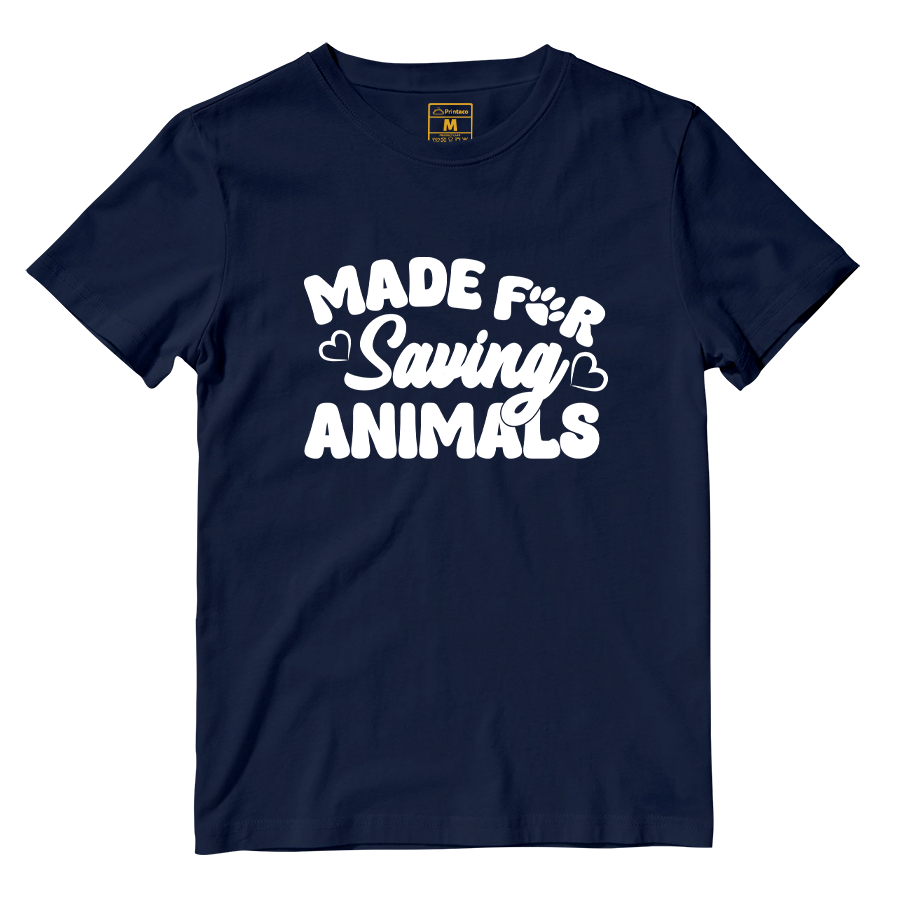 Cotton Shirt: Made For Saving Animals