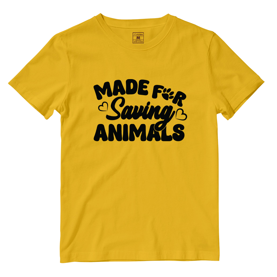 Cotton Shirt: Made For Saving Animals