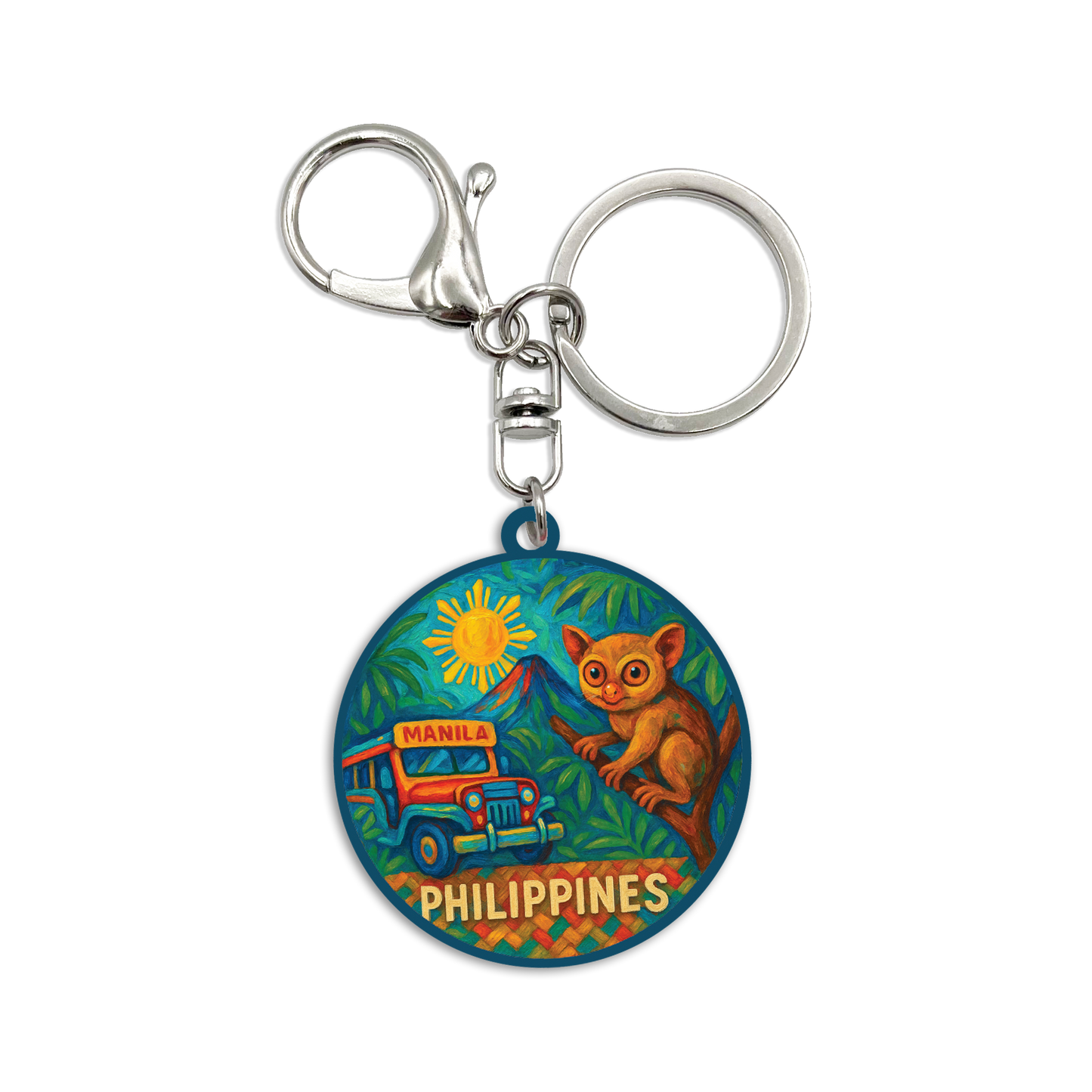 Acrylic Bag Charm: Manila Ph
