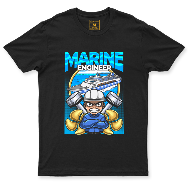 C. Spandex Shirt: Marine Engineer