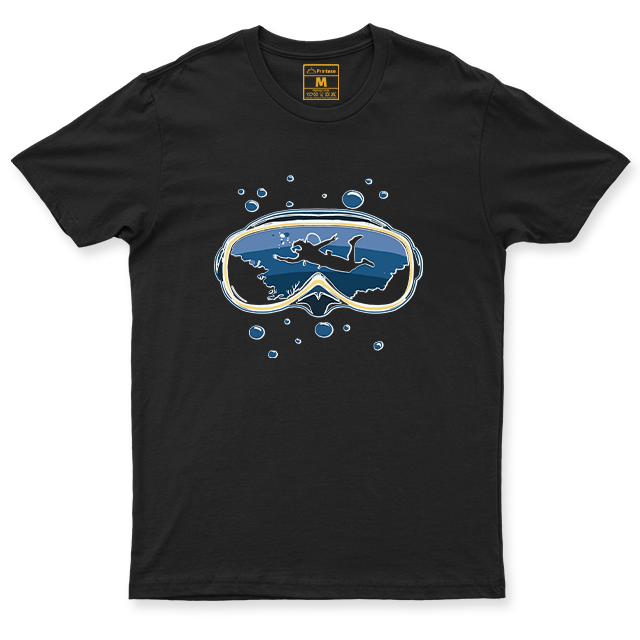 Drifit Shirt: Mask Silhouette