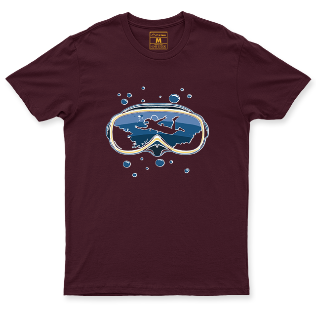 Drifit Shirt: Mask Silhouette