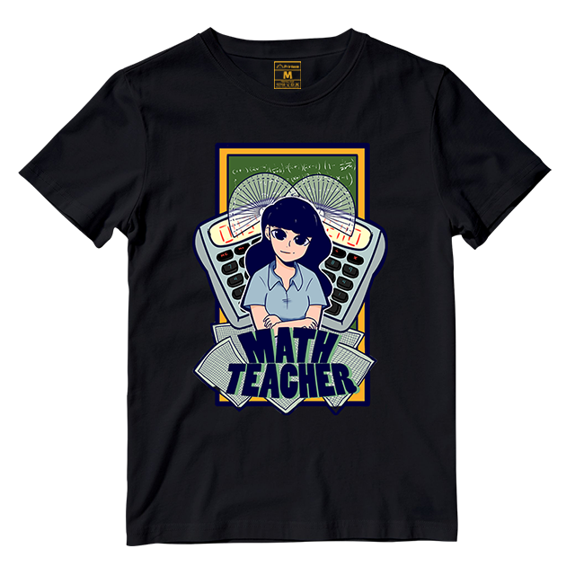 Cotton Shirt: Math Teacher 2 Female