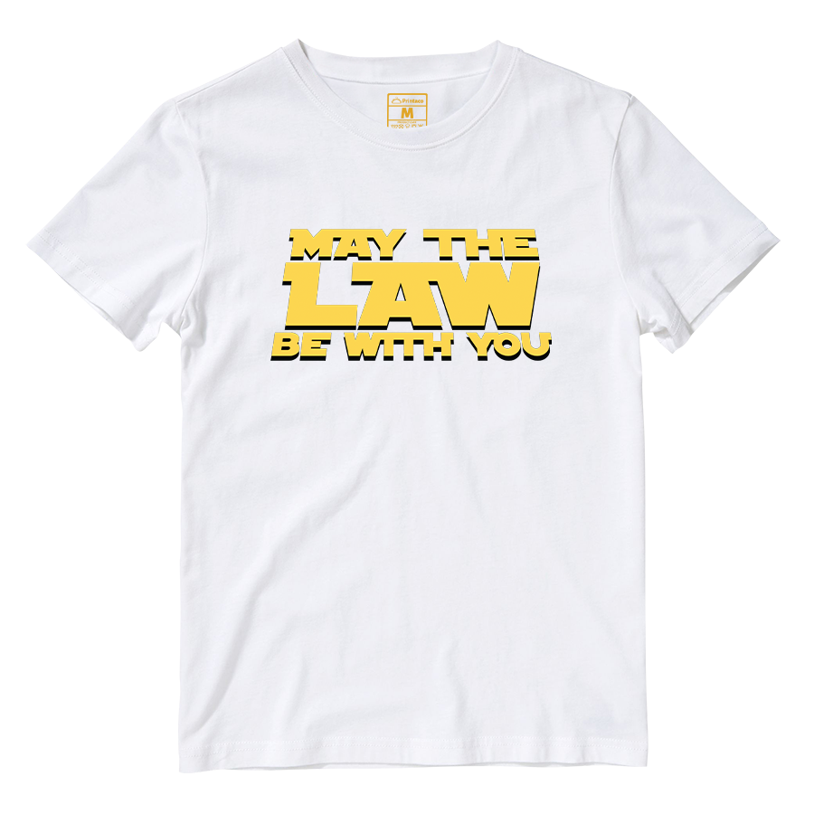 Cotton Shirt: May The Law Be With You