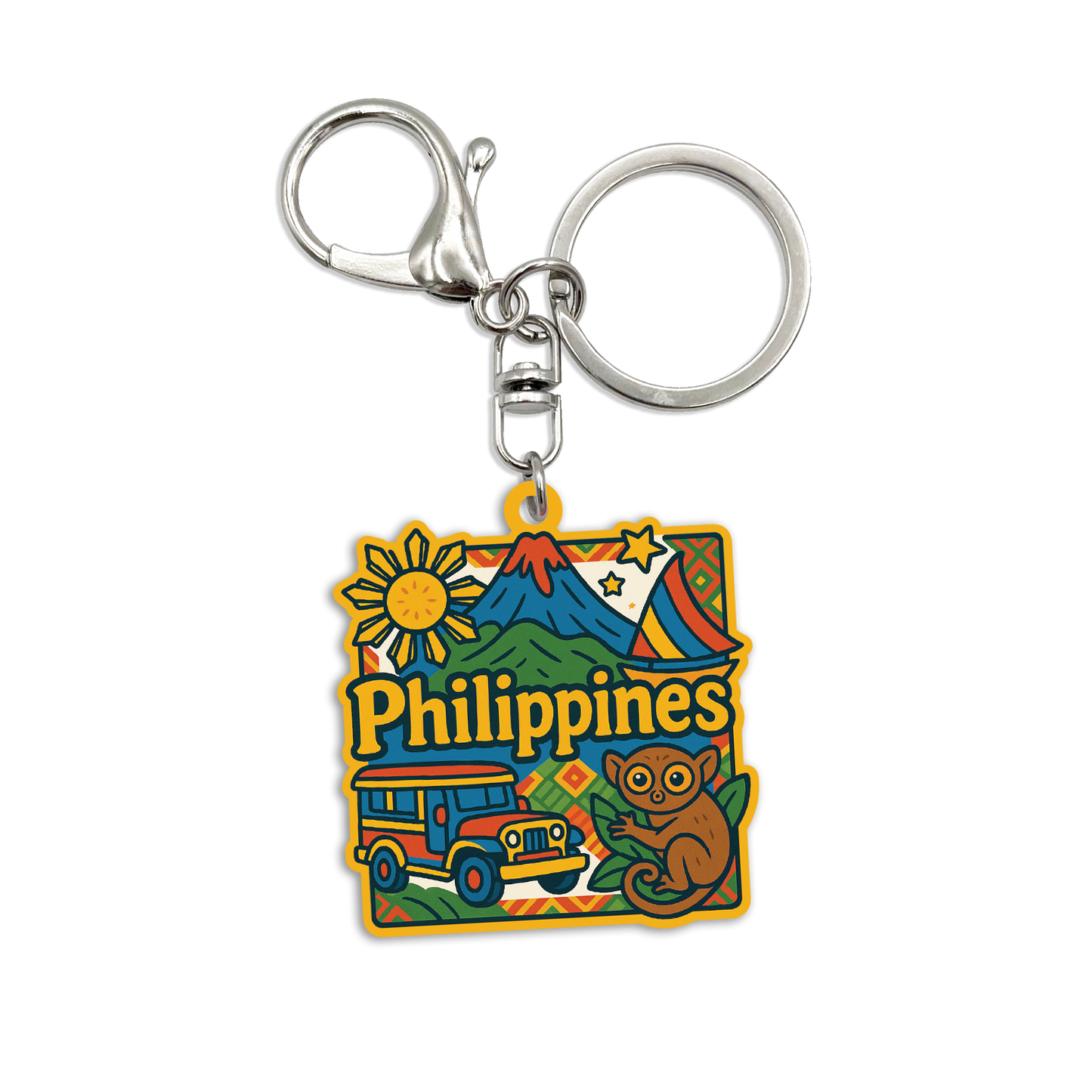 Acrylic Bag Charm: Mayon