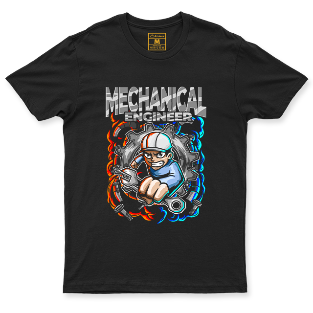 C. Spandex Shirt: Mechanical Engineer Male