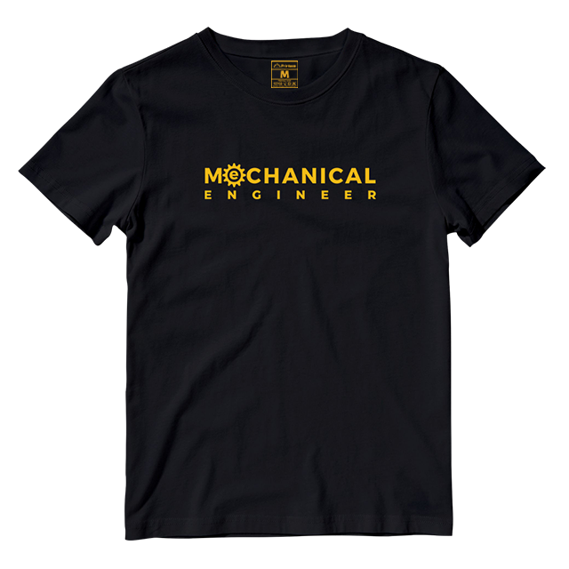 Cotton Shirt: Mechanical Engineer Yellow