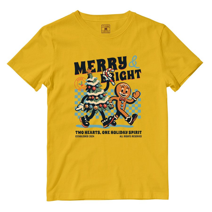 Cotton Shirt: Merry and Bright