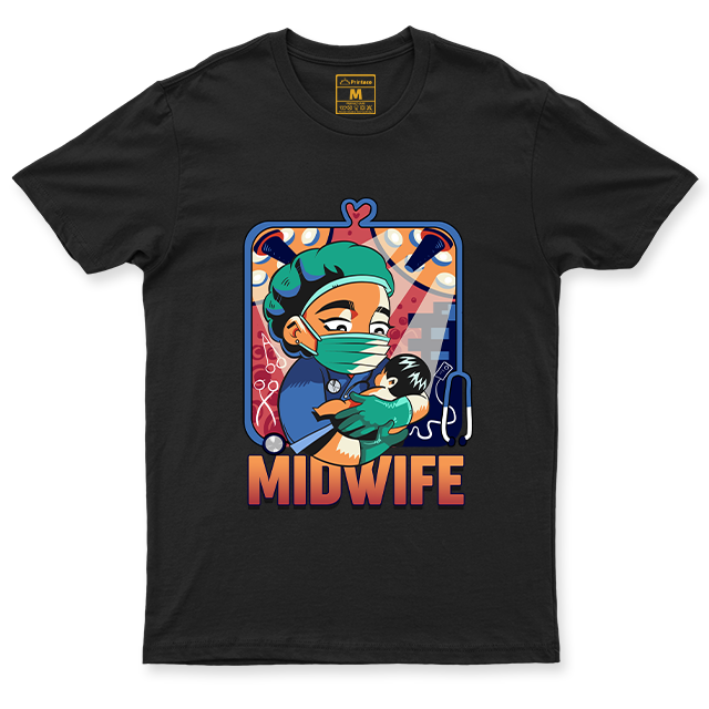 C. Spandex Shirt: Midwife