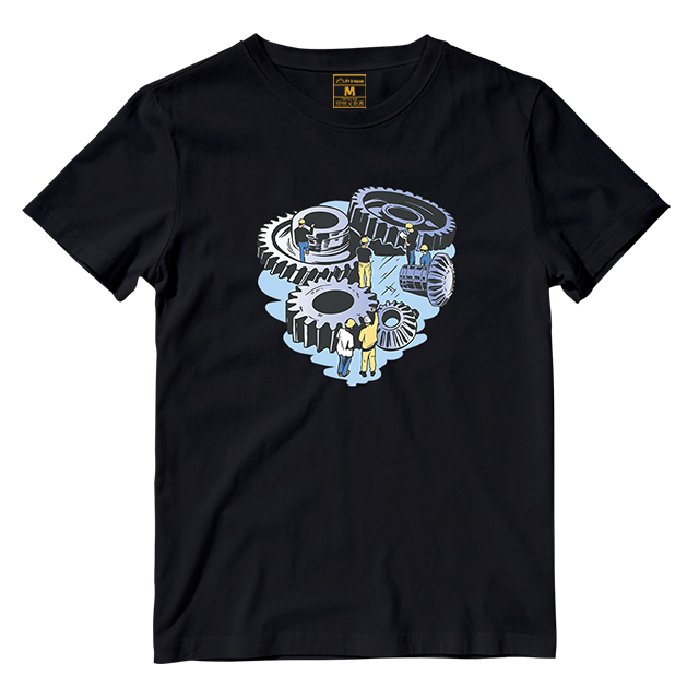 Cotton Shirt: Miniature Mechanical Engineer