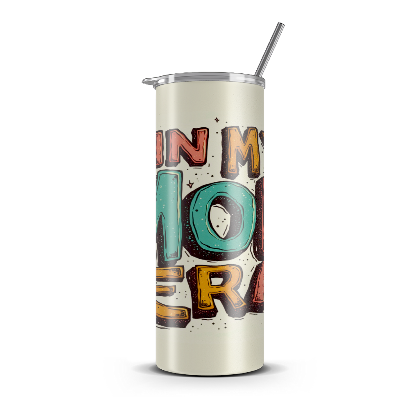 20oz. Slim Tumbler: Mom Era