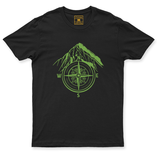 Drifit Shirt: Mountain Compass
